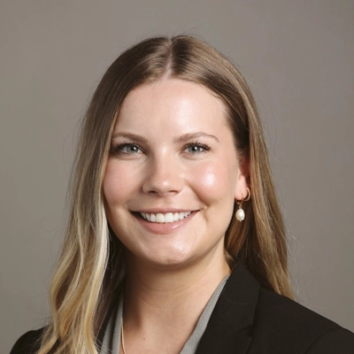 Taryn Leach in a professional headshot